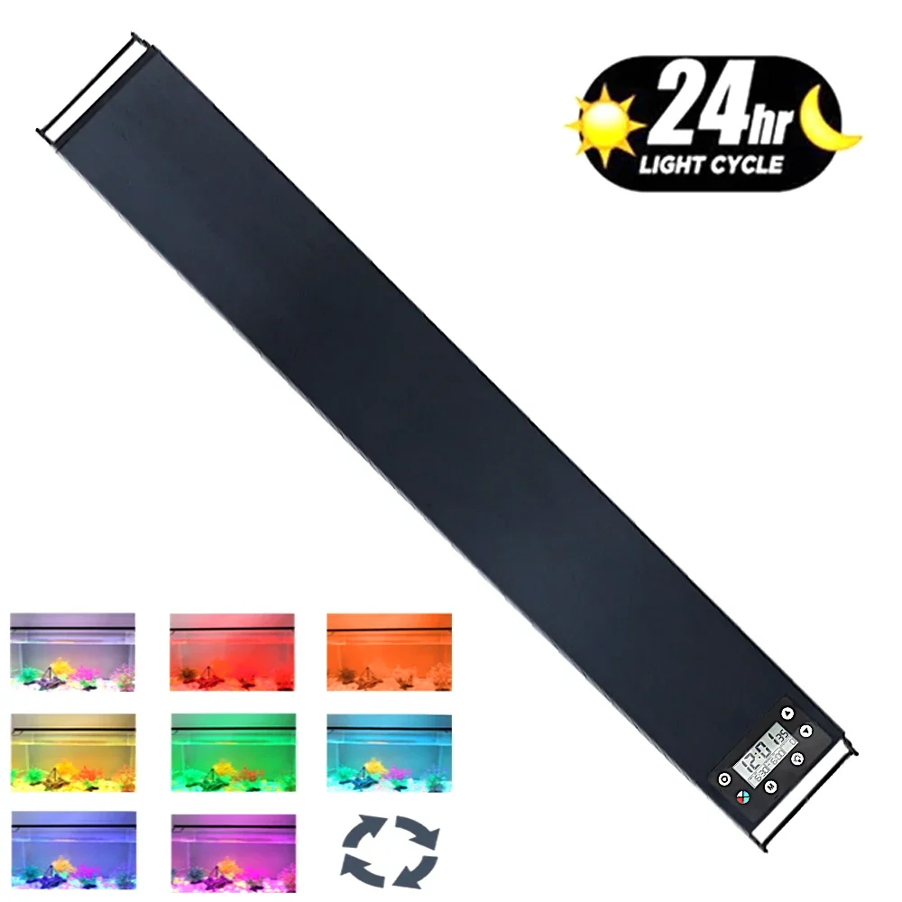 Aquarium Plant Light - إضاءة LED كاملة الطيف لحوض السمك،