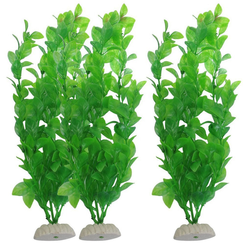 Aquarium Plants Live - 3 قطعة العشب الاصطناعي حوض السمك