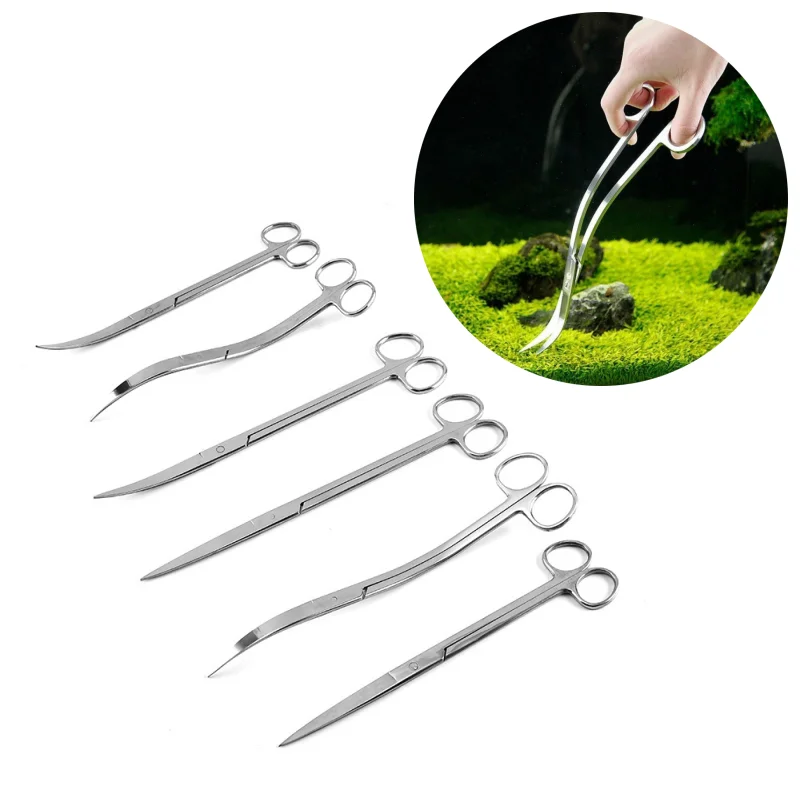 Aquarium Plant Holder - حوض السمك مقص أدوات خزان الأسماك