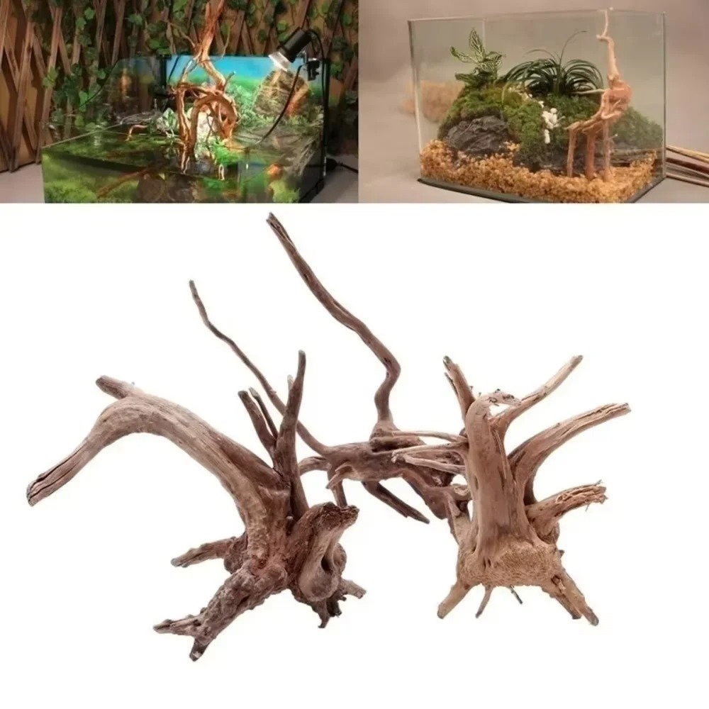 Aquarium Plant Substrate - ديكور حوض السمك من الخشب الطبيعي