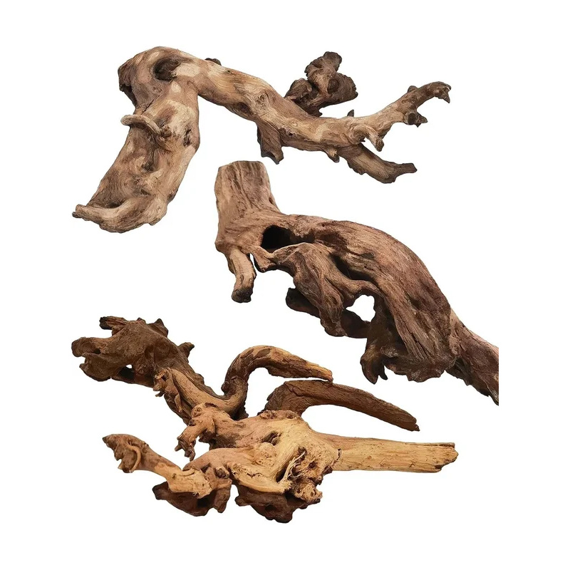 خشب طبيعي عائم لتزيين أحواض ال - مراجعة Aquarium Driftwood وسعره