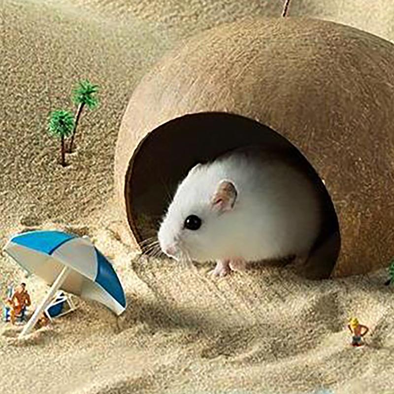 ديكور كوكونت هت متعدد الاستخدا - مراجعة Aquarium Driftwood وسعره