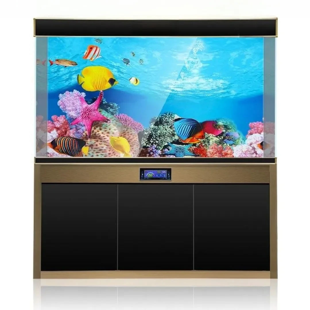 خلفية حوض السمك ثلاثية الأبعاد - مراجعة Aquarium Plants Live وسعره