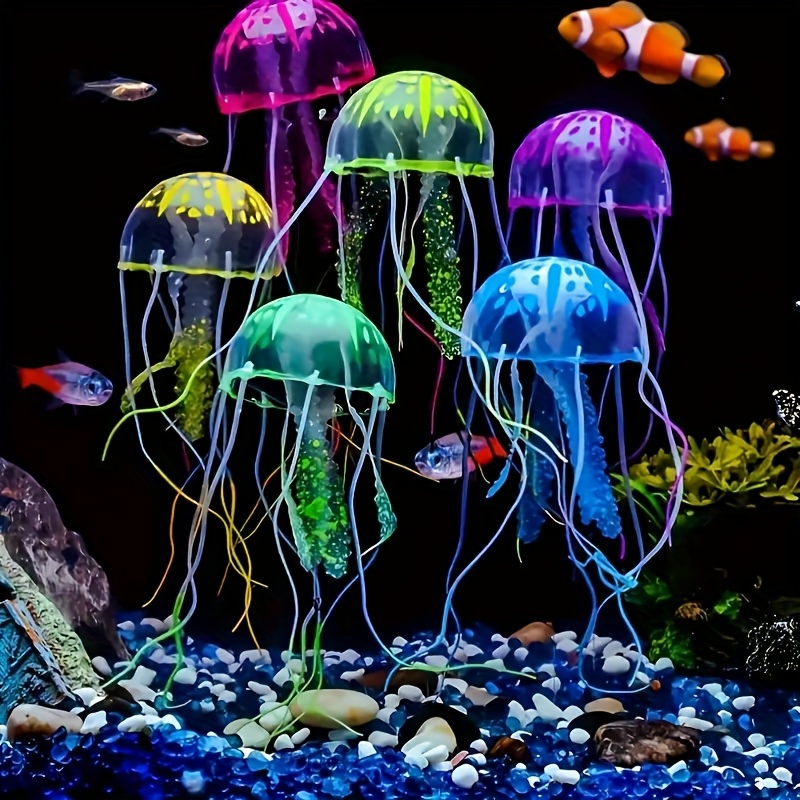 قناديل البحر الاصطناعية المضيئ - مراجعة Aquarium Plants Live وسعره