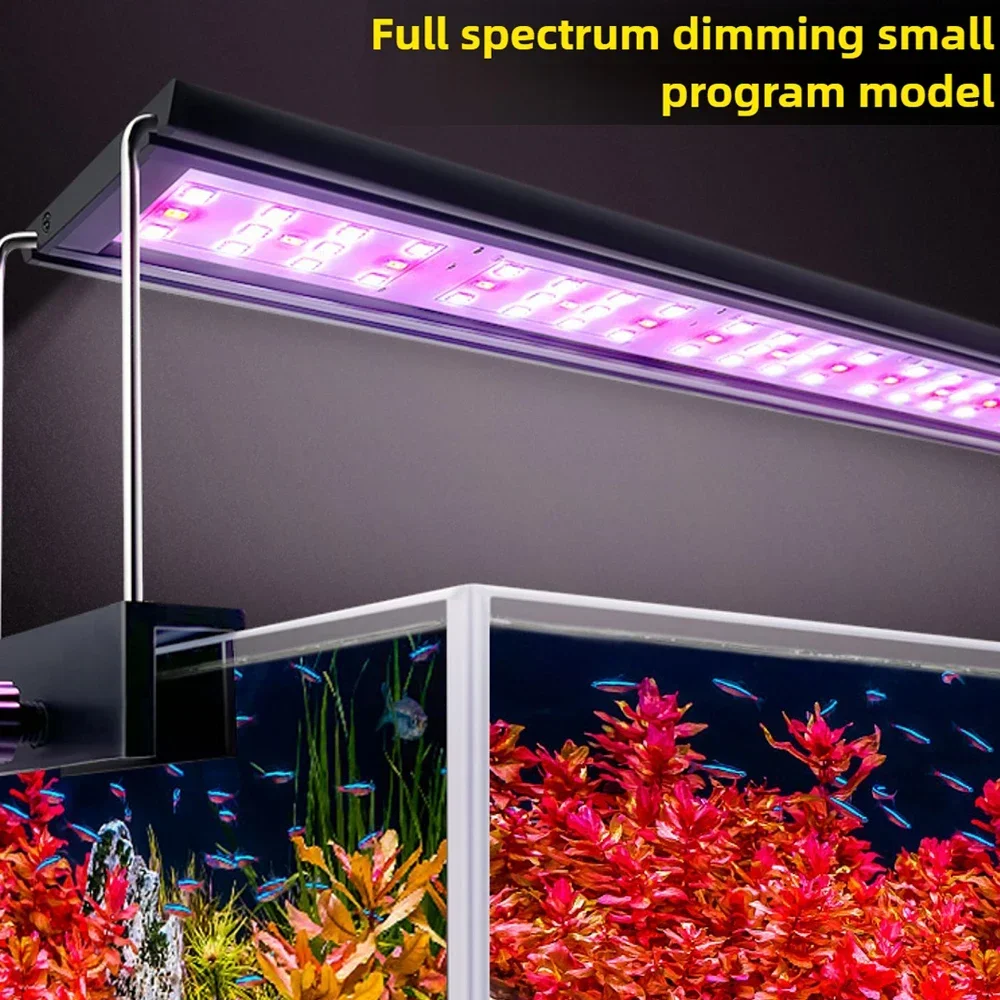 مبرمجة عكس الضوء حوض السمك مصب - مراجعة Aquarium Plant Light وسعره