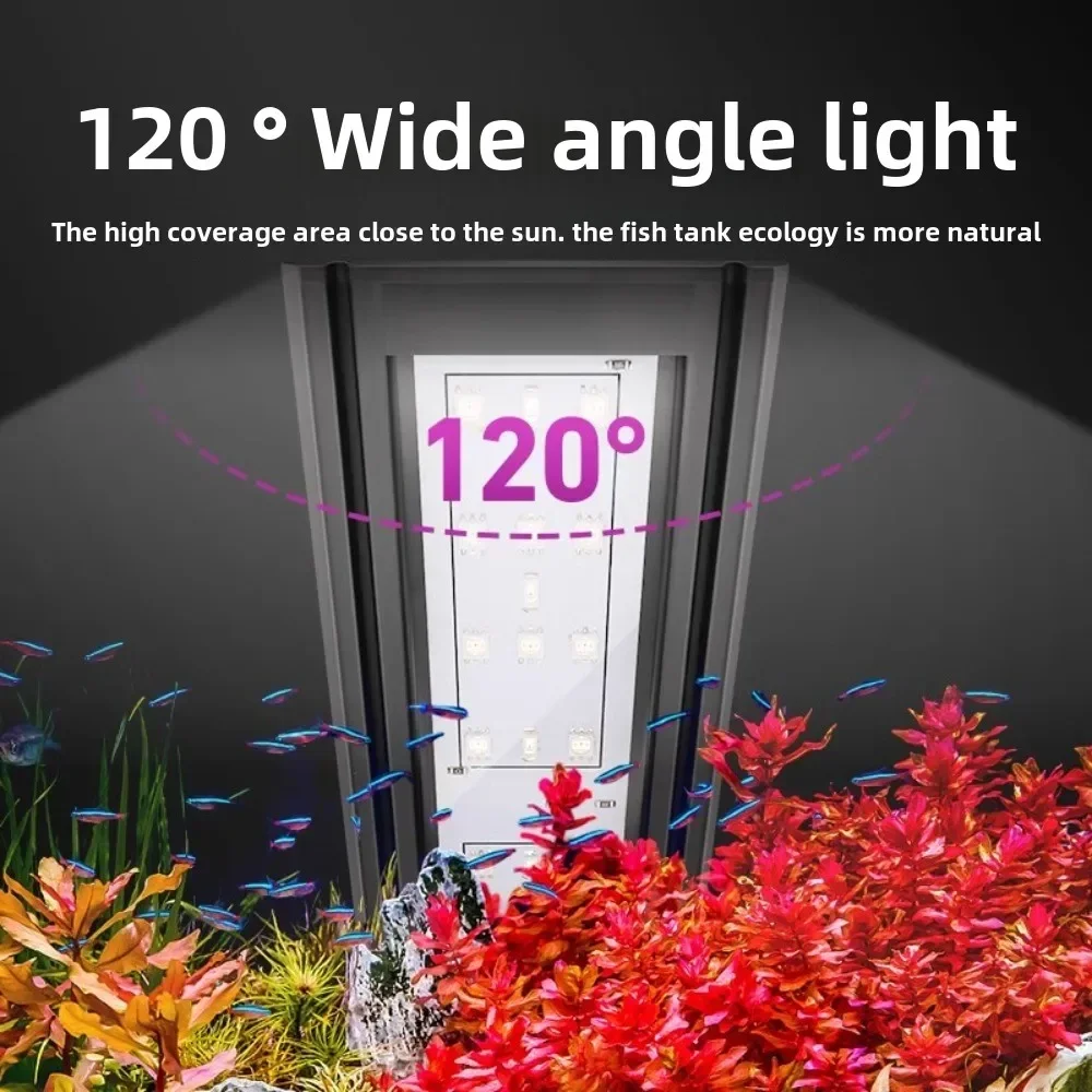 مبرمجة عكس الضوء حوض السمك مصب - مراجعة Aquarium Plant Light وسعره